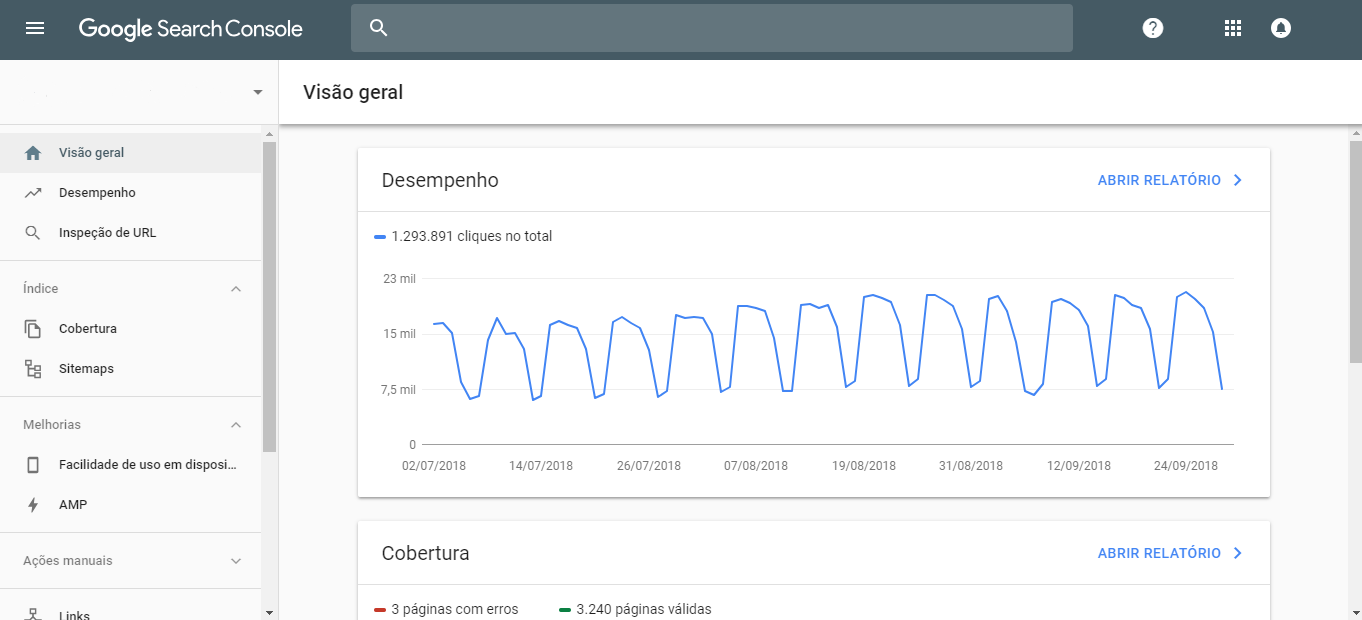 novo-google-search-console