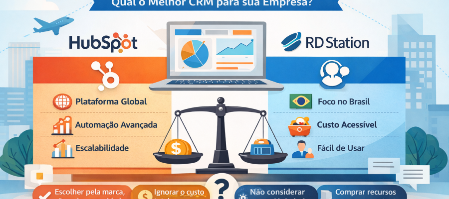 HubSpot ou RD Station: qual é melhor para sua empresa em 2026?